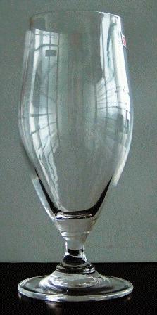 1441: Glas Krystal Hvidvin 16,5 cm. Pris ved 1 stk.