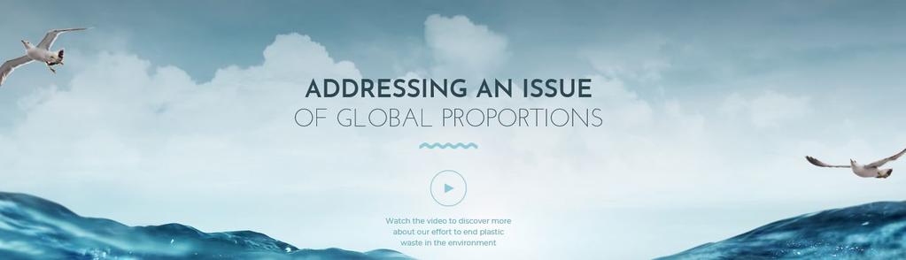 Ny alliance mod plastaffald: Alliance to End Plastic Waste Vi støtter aktivt de fire indsatsområder: https://youtu.be/og2ym3rbu5y https://endplasticwaste.org/ 1.