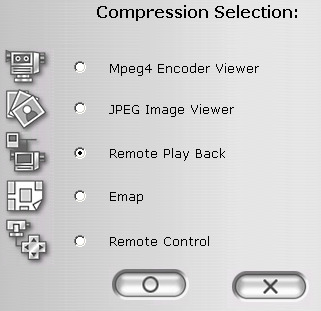 Webcam afspilning Webcam giver mulighed for afspilning af gemte videosekvenser på Videoserveren. Hvis man ønsker at se gemte Videosekvenser skal man åbne Internet Explorer.