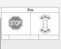 190 Kørsel og betjening Aktivering Funktion Ved søgning efter en parkeringsbås skal systemet aktiveres ved at trykke på knappen (.