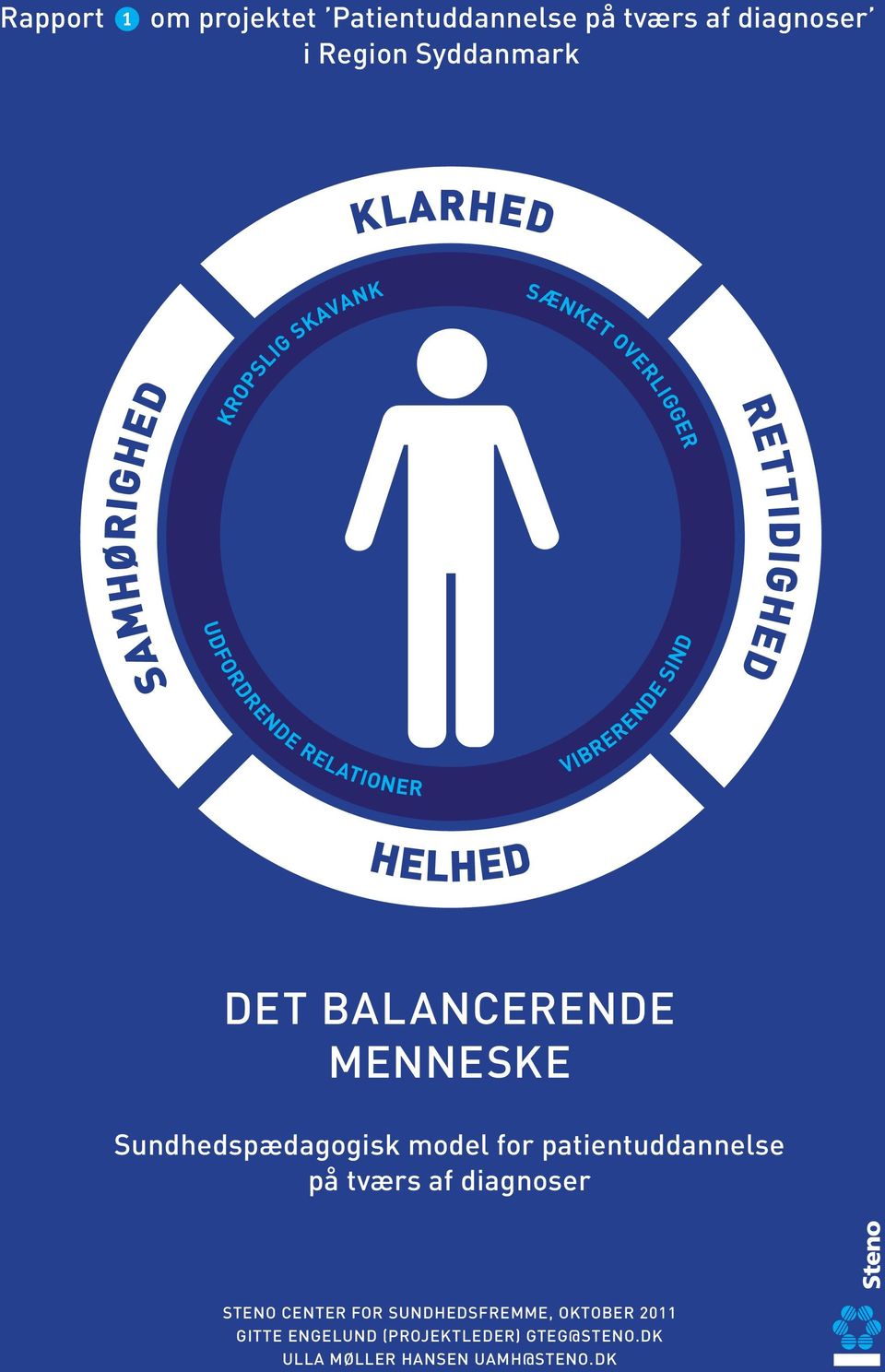 balancerende menneske sundhedspædagogisk model for patientuddannelse på tværs af diagnoser steno center