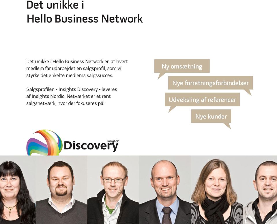 Salgsprofilen - Insights Discovery - leveres af Insights Nordic.
