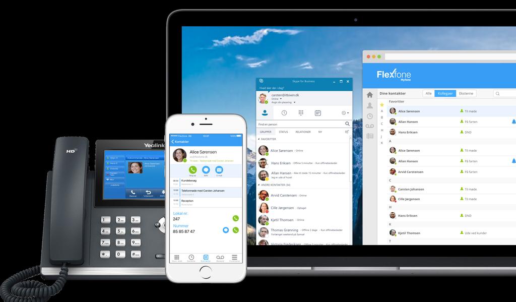 I starten var det hovedsageligt private, som nød stor glæde af Skypes muligheder, men flere og flere virksomheder ser i stigende grad flere fordele i brugen af Skype.