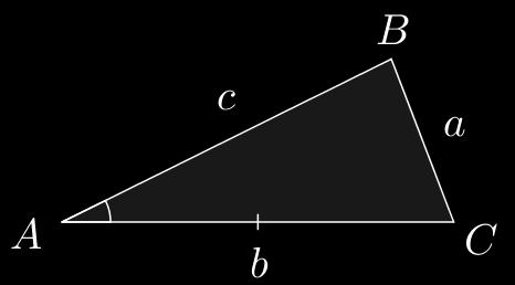 24 Brug arealformlen for vilkårlige trekanter ( ½ appelsin-formlen ) til at finde den anden side der grænser op til den kendte vinkel. Følg derefter Opskrift 3.2. T = 21 b c sin (A) Se Eksempel 3-6 nedenfor.