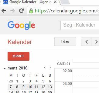 Google Kalender Google Kalender er en fremragende, gratis kalender på nettet. SPROG Dansk Hjemmesiden findes på http://calendar.google.
