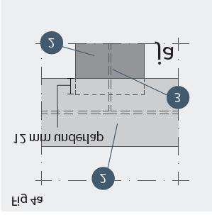 Figur 2 Figur 4 Bearbejdning For at opnå retvinklede kanter ved samlinger med lav tolerance tilskæres Windpanel Standard med en håndholdt eller stationær rundsav.