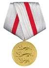 De enkelte medaljer kan have flere klasser eller tildeles med og uden spænde eller for visse med og uden krone.