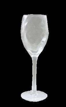 martini 65,00 1085: Glas napoli sølv vin 24 cm.