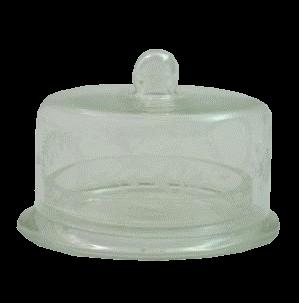 hvidvinsglas 13cm 1404: Glas molly krans krukke m.