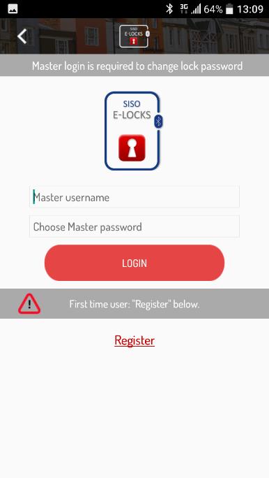 English - How to use your E-PAD padlock - Your padlock is now ready for use, the button on your E-Pad padlock is still Blue and the lock may be opened by pulling the shackle.