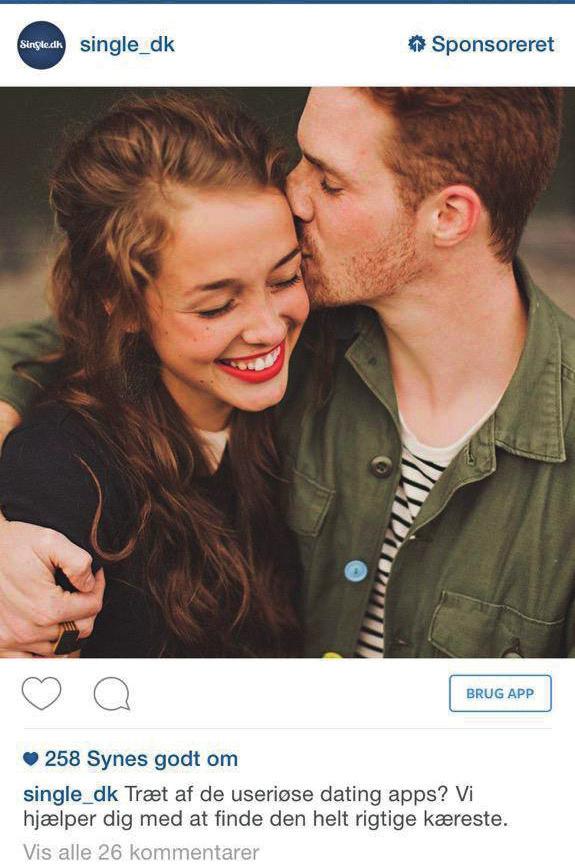 Brug af enkelte billeder i dine Instagram-annoncer Hvis du bruger et enkelt billede i din Instagram-annonce, kan det