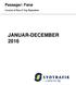Passager: Fanø. Leveret af Bus & Tog Rejsedata JANUAR-DECEMBER 2016