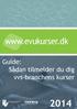 www.evukurser.dk Guide: Sådan tilmelder du dig vvs-branchens kurser