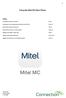 Kvik guide Mitel MC Klient iphone