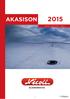 AKASISON. Katalog - 1 Januar 2015-1. Udgave SCANDINAVIA