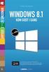 INDHOLDSFORTEGNELSE. Windows 8.1... 5. KAPITEL ET... Den nye brugergrænseflade. KAPITEL TO... 23 Internet, e-mail, kontakter og kalender