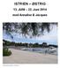 ISTRIEN ØSTRIG. 13. JUNI 22. Juni 2014 med Annalise & Jacques. Havnepromenaden i Portoroz