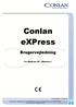 Conlan express Brugervejledning For Windows XP - Windows 7