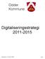 Digitaliseringsstrategi 2011-2015