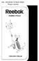 DK - REEBOK FUSION BIKE Bruger manual