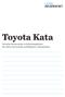 Toyota Kata. Hvordan du kan skabe en forbedringskultur, der sikrer den fortsatte udvikling for virksomheden
