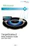 TargetScale 2 Body Analysis Scale Quick Start Guide. ~ Side 1 ~