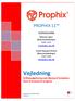 Vejledning PROPHIX 11. Driftsbudgettering ved åbning af templates (Kun til Avanceret-brugere)