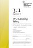 3.1. FVU-Læsning Trin 3. Opgavesæt M. Forberedende voksenundervisning. 1. august - 31. december 2012