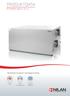 PRODUKTDATA COMFORT 600 BY NILAN. Ventilation & passiv varmegenvinding. Passiv varmegenvinding. < 800 m3/h