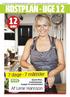 KOSTPLAN - UGE 12. 7 dage - 7 måltider. sider. Opskrifter, indkøbsplan, hygge til weekenden Af Lene Hansson
