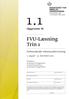 1.1. FVU-Læsning Trin 1. Opgavesæt M. Forberedende voksenundervisning. 1. august - 31. december 2012