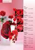 Valentine Mors dag. B Rose, C Hjerte ophæng, D # Banner Alexia, E Rosenbuket, # Vase med lys, G Rosenranke, H Hjerte, Rumdeler Roser,