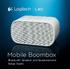 UE Mobile Boombox. Mobile Boombox. Bluetooth Speaker and Speakerphone Setup Guide English 1