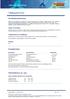 Egenskaber Test/Standard Beskrivelse. mat (0-35) Flammepunkt ISO 3679 Method 1 16 C beregnet VOC-US/Hong Kong. US EPA method 24 (testet)