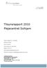 Tilsynsrapport 2010 Plejecentret Solhjem