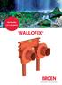Det fleksible rør-i-rør system WALLOFIX