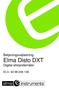 Betjeningsvejledning Elma Disto DXT Digital afstandsmåler