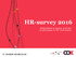 HR-survey Øjebliksbillede af opgaver, prioriteter og udfordringer for HR i kommunerne