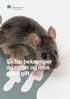 Bekendtgørelse om forebyggelse og bekæmpelse af rotter 1)