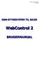 G-WebControl 2-v1.03-dk GSM-STYRESYSTEM TIL BILER. WebControl 2 BRUGERMANUAL
