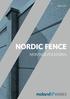 Marts Nordic Fence. Montagevejledning