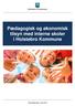 Pædagogisk og økonomisk tilsyn med interne skoler i Holstebro Kommune