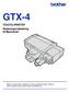 GTX-4 TEKSTILPRINTER Betjeningsvejledning til Macintosh