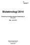 Bioteknologi Evaluering af skriftlig eksamen bioteknologi A htx og stx. Maj juni Undervisningsministeriet Kvalitets- og Tilsynsstyrelsen