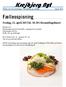 Krejbjerg Nyt. Fællesspisning. Fredag, 12. april 2013 kl i forsamlingshuset. Fælles nyt fra foreninger i Krejbjerg og omegn April 2013