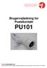 Brugervejledning for Pustekontakt PU101