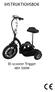 INSTRUKTIONSBOK. El-scooter Trigger 48V 500W